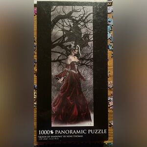 Andrews + Blaine “Queen of Shadows” - 1000 Piece Panoramic Puzzle